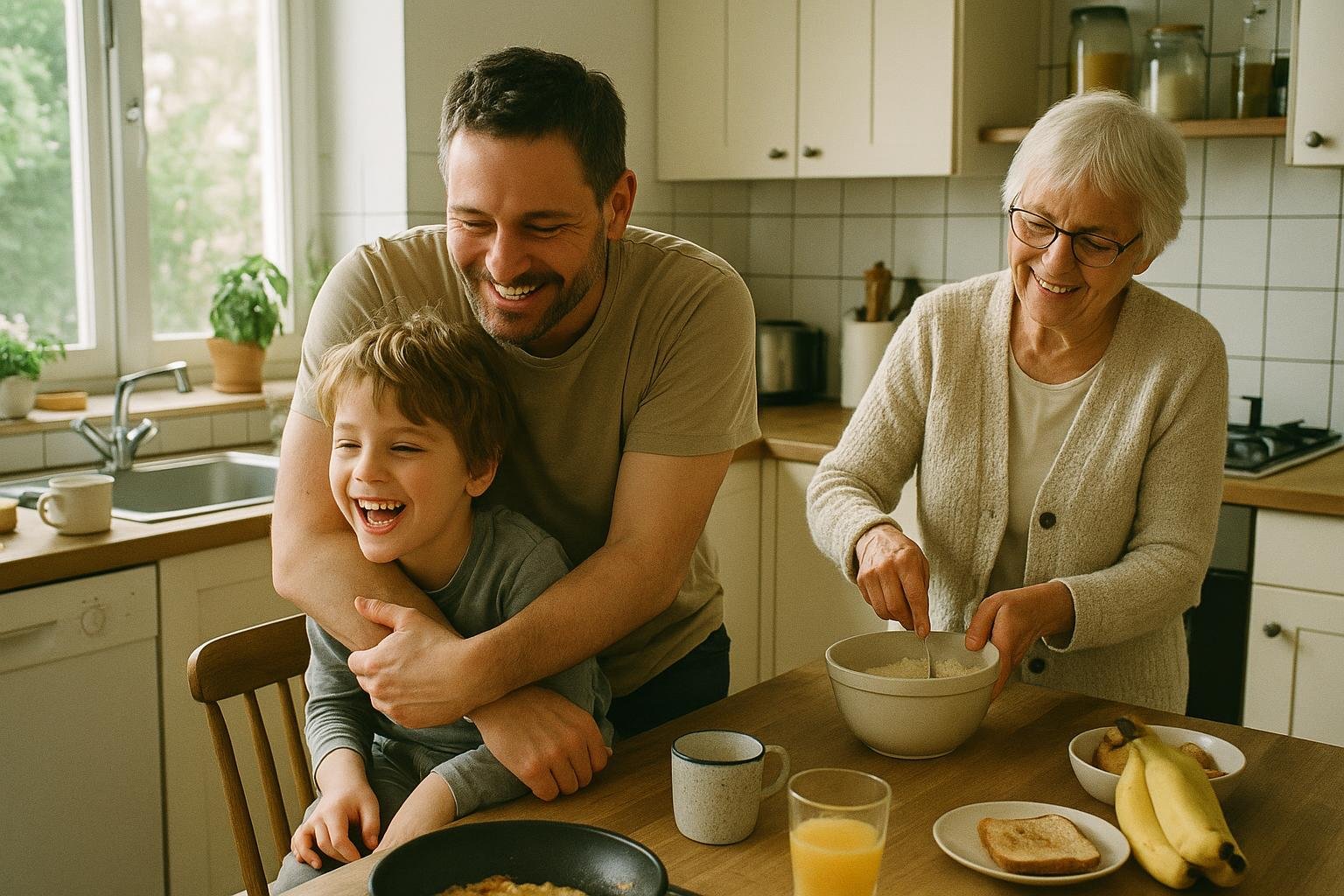 The Sandwich Generation: Parents and Kids at Once
